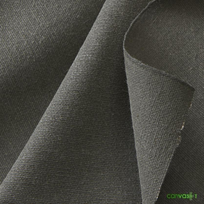 Pyrosnuff-wax canvas fabric FR