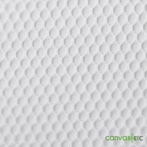 Poly Mesh Fabric White