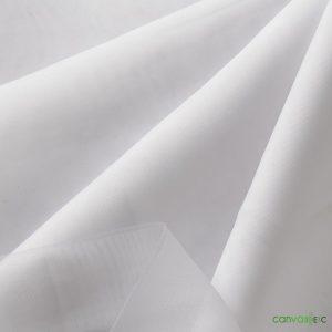 white sheer fabric