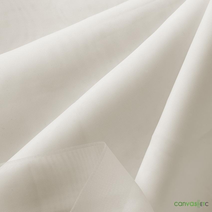 sheer voile fabric IVORY