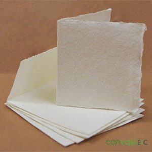 Khadi Square Paper Cards & Envelopes