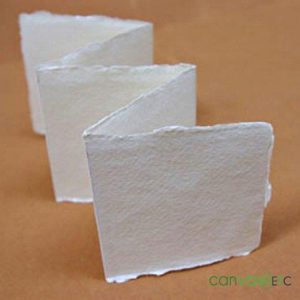 KHADI SQUARE ZIG ZAG PAPER 2.75" X 2.75" - OUT OF STOCK