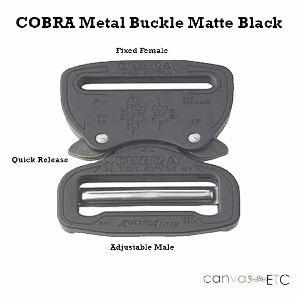Cobra Buckle Black The Original