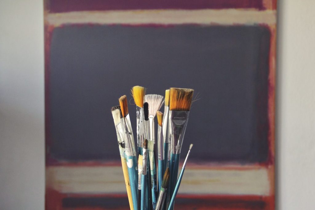 artist canvas rolls brushes