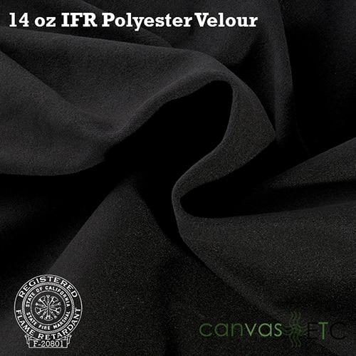 22'H Velour Drape 14 oz