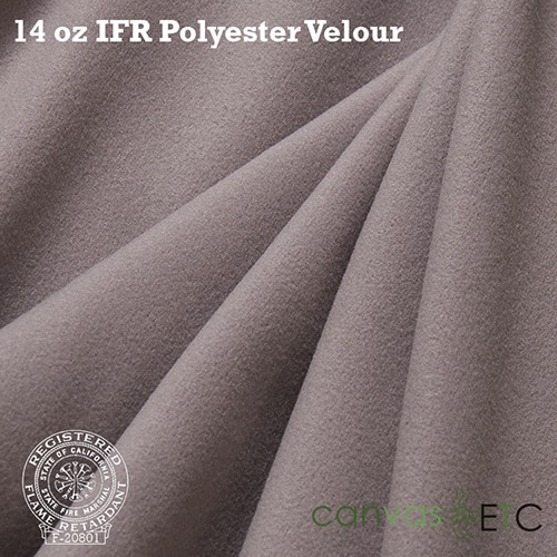 12'H Velour Drape 14 oz