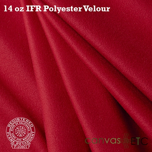 16'H Velour Drape 14 oz