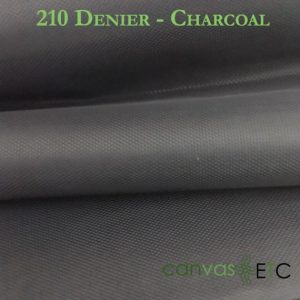 210 Denier Charcoal