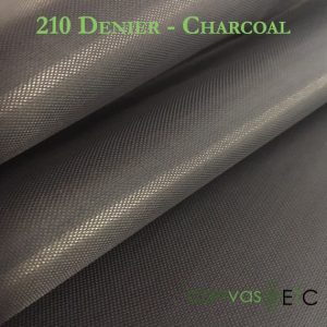 210 Denier Charcoal