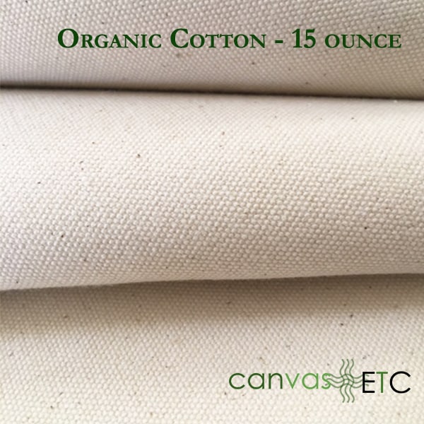 Organic cotton 4 - 15 ounce