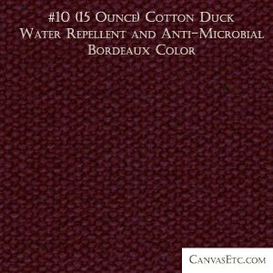 Bordeaux #10 Cotton Duck