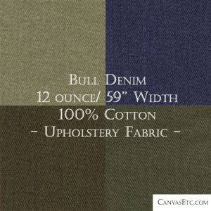 Bull Denim in 11 different colors