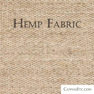 Hemp fabric texture