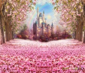 Scenic custom printed backdrop