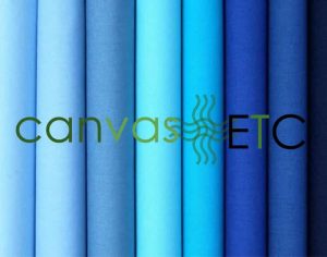 Blue fabric