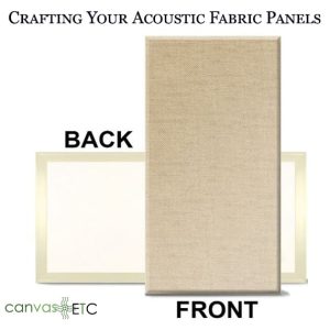 Crafting acoustic panels