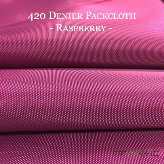 420 Denier Packcloth Raspberry