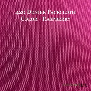Raspberry 420 Denier Packcloth