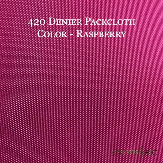 Raspberry 420 Denier Packcloth