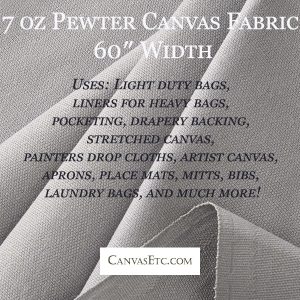 7 ounce pewter canvas