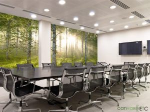 Custom wallpaper for Commercial Interiors