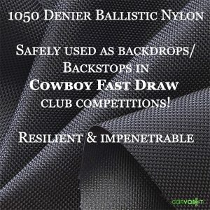 Cowboy Fast Draw Backstop Fabric