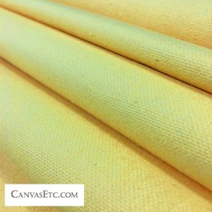 Lemon Yellow 10 ounce cotton duck fabric