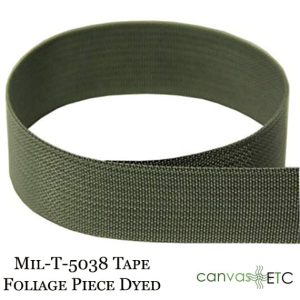 Mil-T-5038 Tape Foliage Piece Dyed
