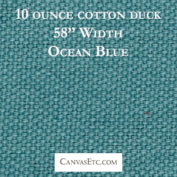 Ocean Blue 10 ounce duck