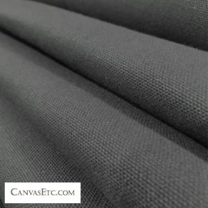Smoke Grey 10 ounce cotton duck fabric