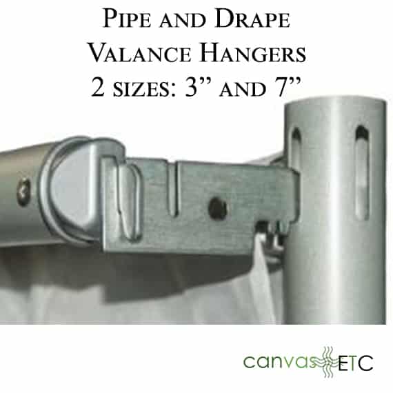 Valance Hangers in 2 sizes