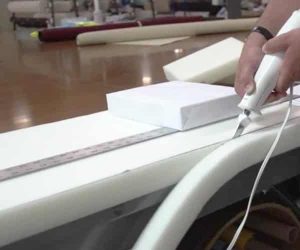 Cutting your foam cushion insert to spec