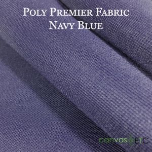 PolyPremier Fabric Navy Blue Color