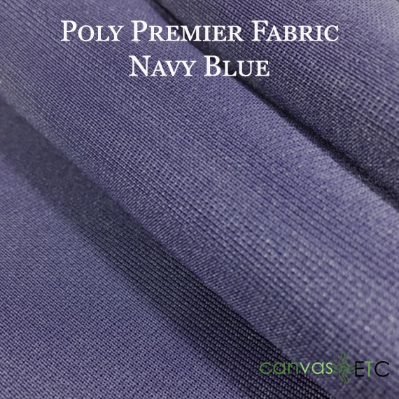 PolyPremier Fabric Navy Blue Color