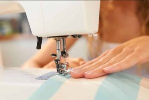 Sewing a seam allowance
