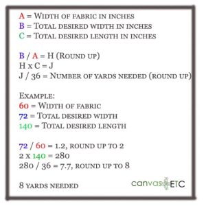 Yardage Required Equation
