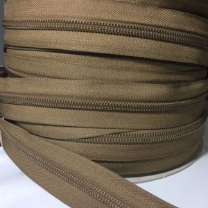 Brown-zipper