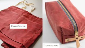 Red Waxed Canvas