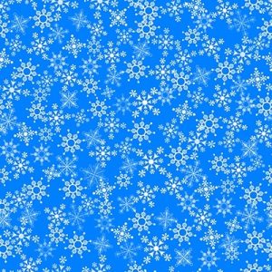 Christmas fabric snowflakes