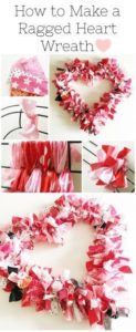 valentine's day crafts wreath canvas etc