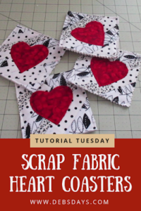 valentine's day crafts canvas etc coasters