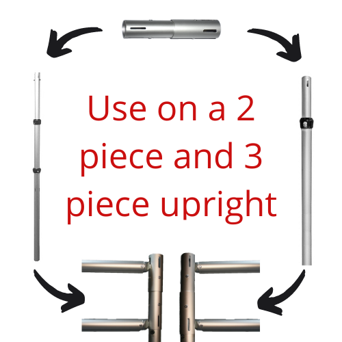 Dblex upright extedner diagram