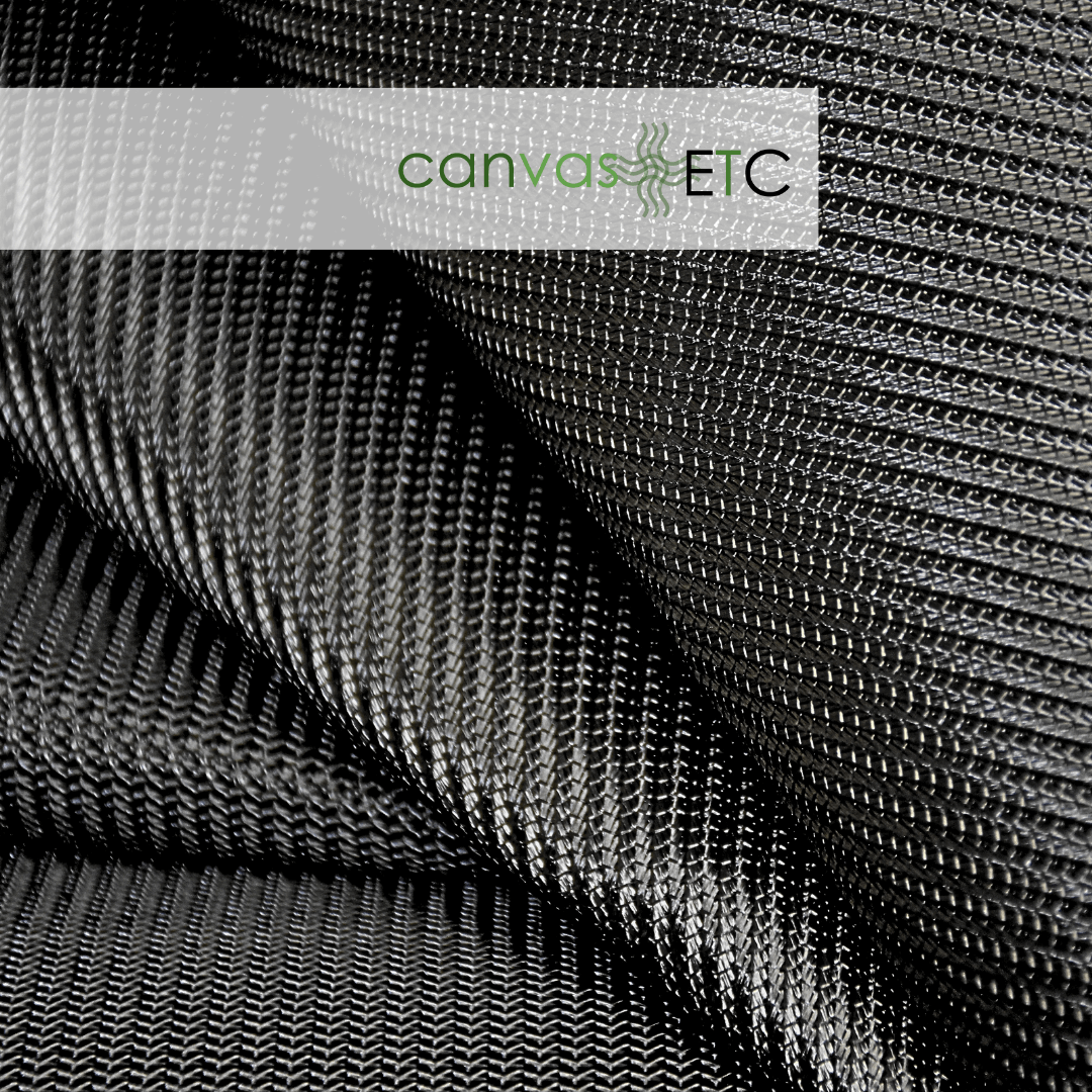 High Tenacity Polyester Mesh Black