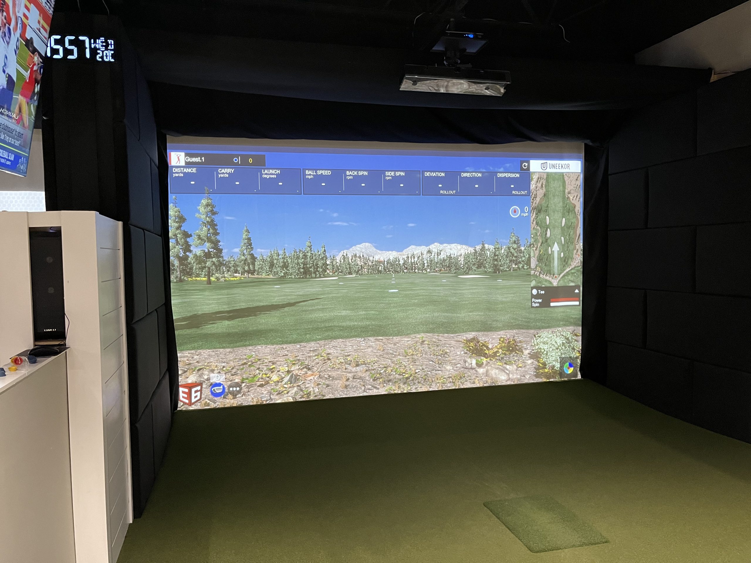 Golf Simulator Impact Screen