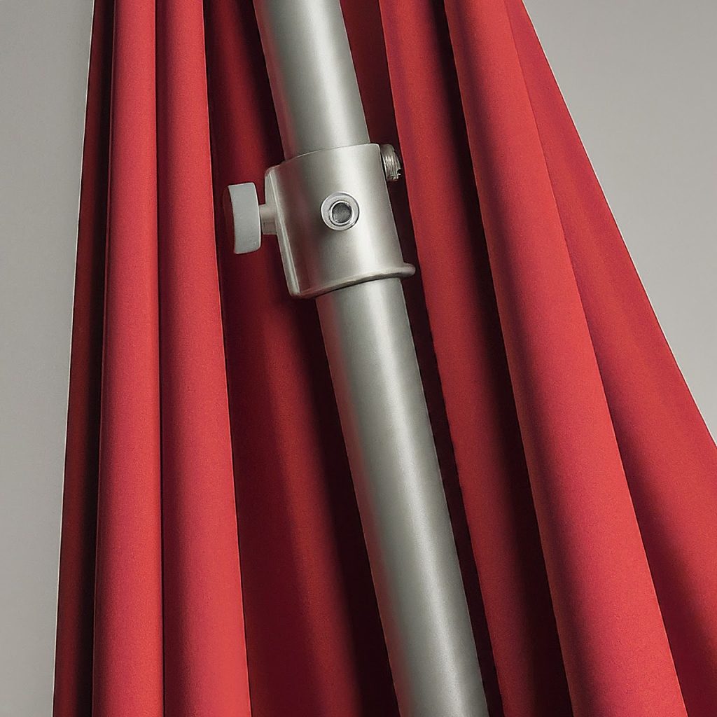 Pipe and drape hardware, including bases, uprights, and drape supports