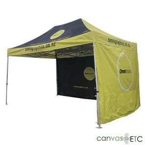 10X15 Tent | Custom Printed | 40 mm Hex Tube