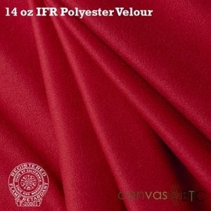 IFR Velour 14 oz | 60" Width | Red
