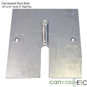 16" x 14" Steel Base