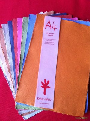 Khadi Pack - A4C, 8.25" x 11.75" - 150 gsm