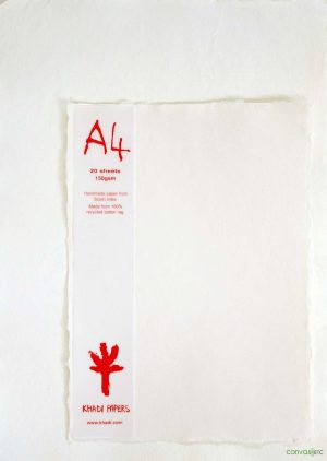 Khadi Pack | A4W, 8.25" x 11.75" | 210 gsm | 20 pack